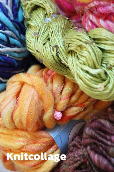 Knitcollage Handspun Yarns - fabyarns