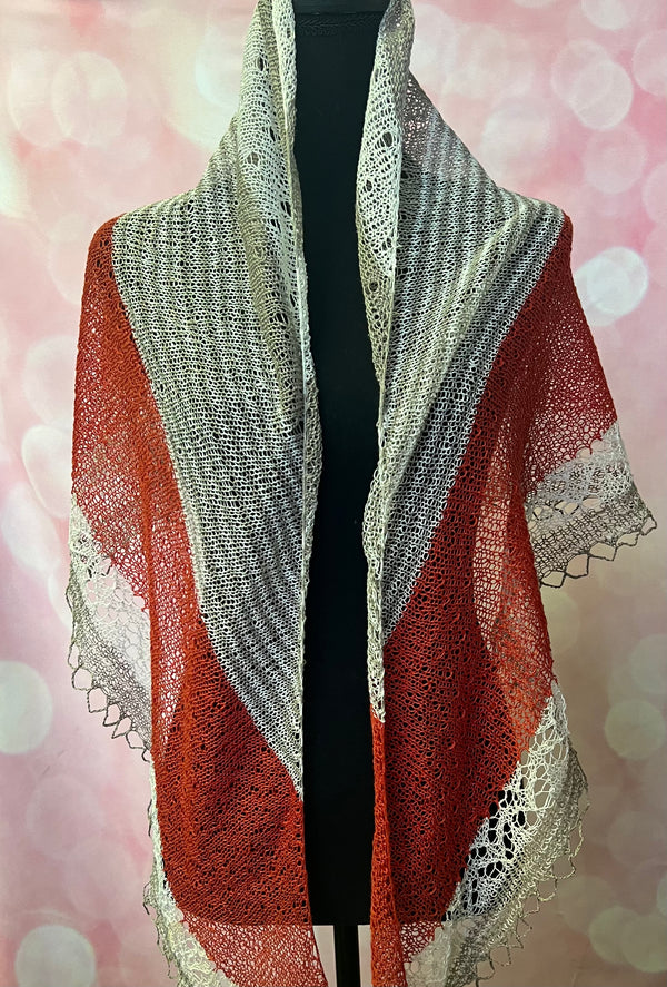 Baltic Linen Lace - Kit - Joji Locatelli Shawl