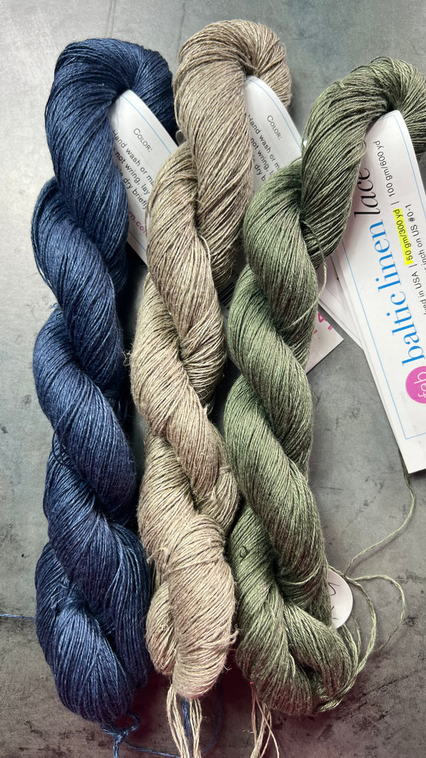 Baltic Linen Lace - Kit - Joji Locatelli Shawl