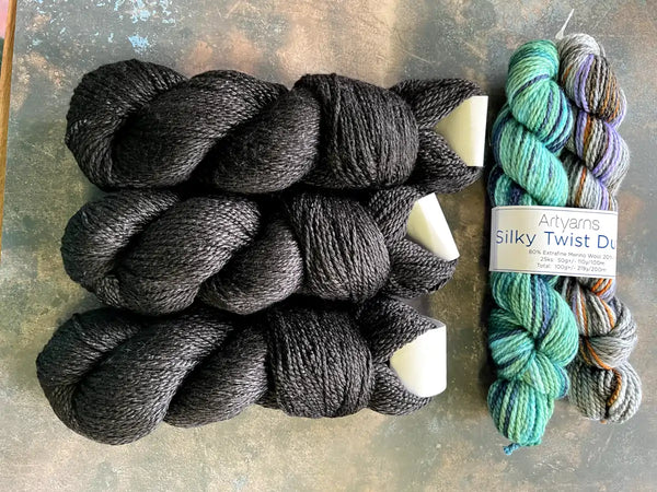 ARTYARNS- Kit - Silky Twist Duo Sweater Kit