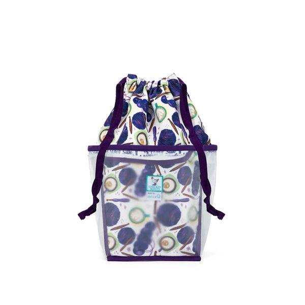 Della Q + Chicken Boots - Double Double Project Bag