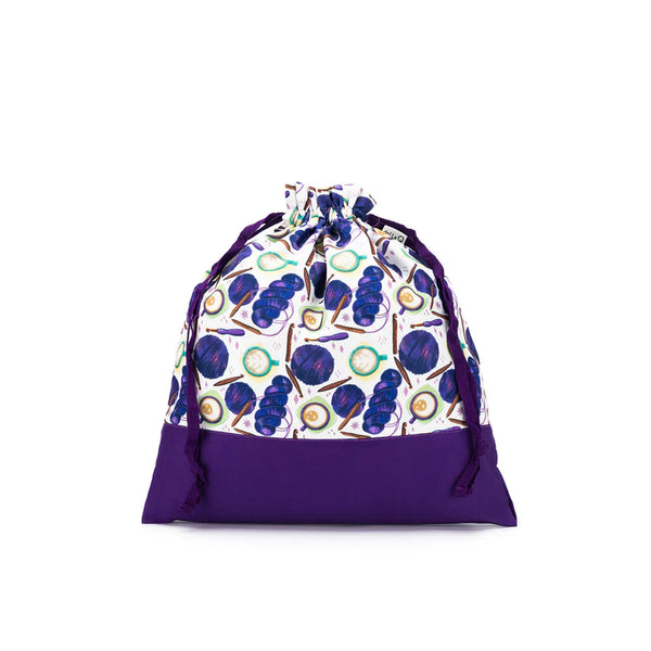 Della Q - Fabric Prints Collection -Eden Project Bags (LG) (DQ2023)