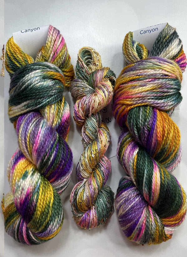 Artyarns - Inspiration Club - July 2024 - Henderson Canyon Shawl Kit