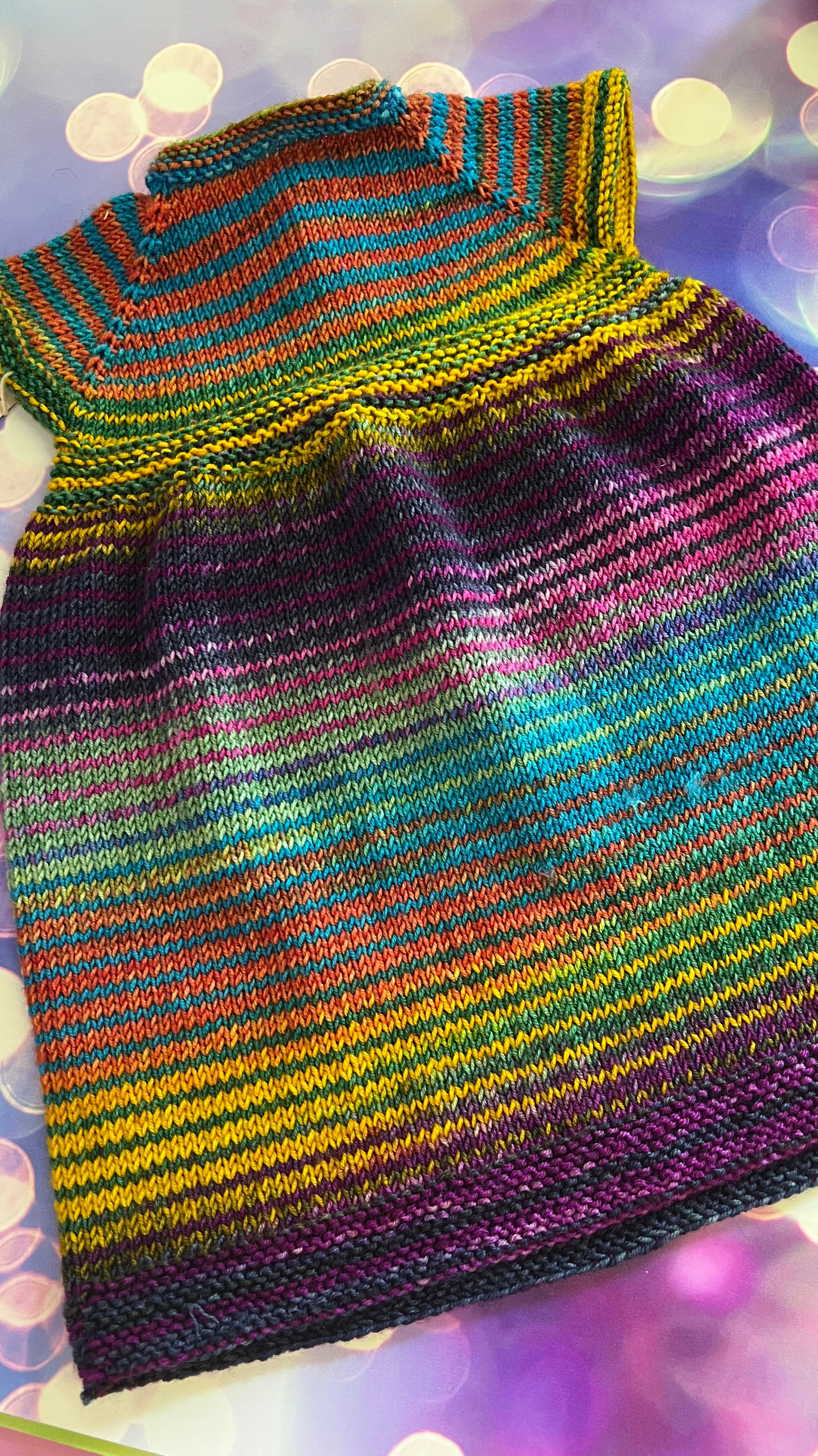 Knitting pattern - Elyssa Dress by Taiga Hillard