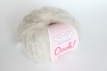 Umptious Pullover Kit featuring Jade Sapphire OOOH Bulky Brushed Cashmere Yarn