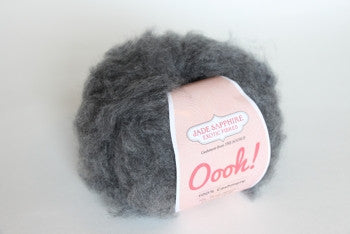 Umptious Pullover Kit featuring Jade Sapphire OOOH Bulky Brushed Cashmere Yarn