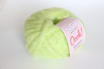 Umptious Pullover Kit featuring Jade Sapphire OOOH Bulky Brushed Cashmere Yarn