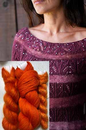 Artyarns - Pope Vergara - Moulin Rouge Sweater Kit - GLOW (275)