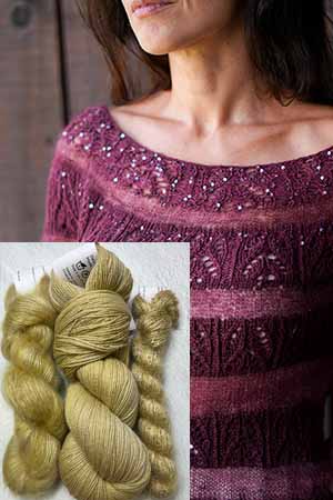 Artyarns - Pope Vergara - Moulin Rouge Sweater Kit - MAIZE (310)