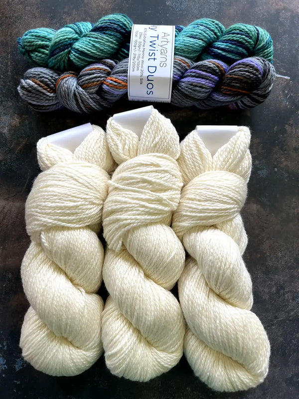 ARTYARNS- Kit - Silky Twist Duo Sweater Kit
