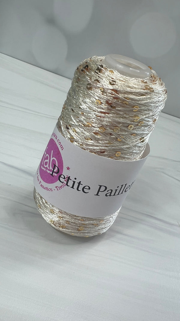 Petite Paillette - Sequined yarn