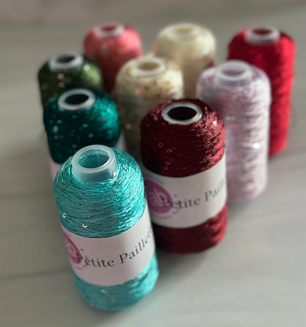 Petite Paillette - Sequined yarn