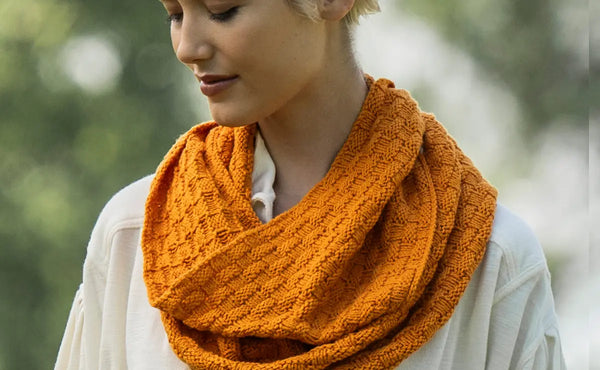 BLUE SKY | ORGANIC COTTON SPORT | KNIT KITS | TEMECULA COWL