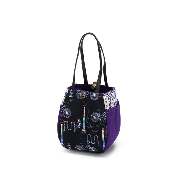 Della Q - Fabric Prints Collection -Rosemary Tote Bag (DQ2023)