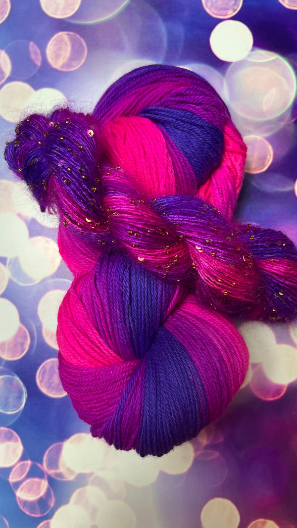 Artyarns - Inspiration Club - July 2025 - Purple Sunset Shawl Kit