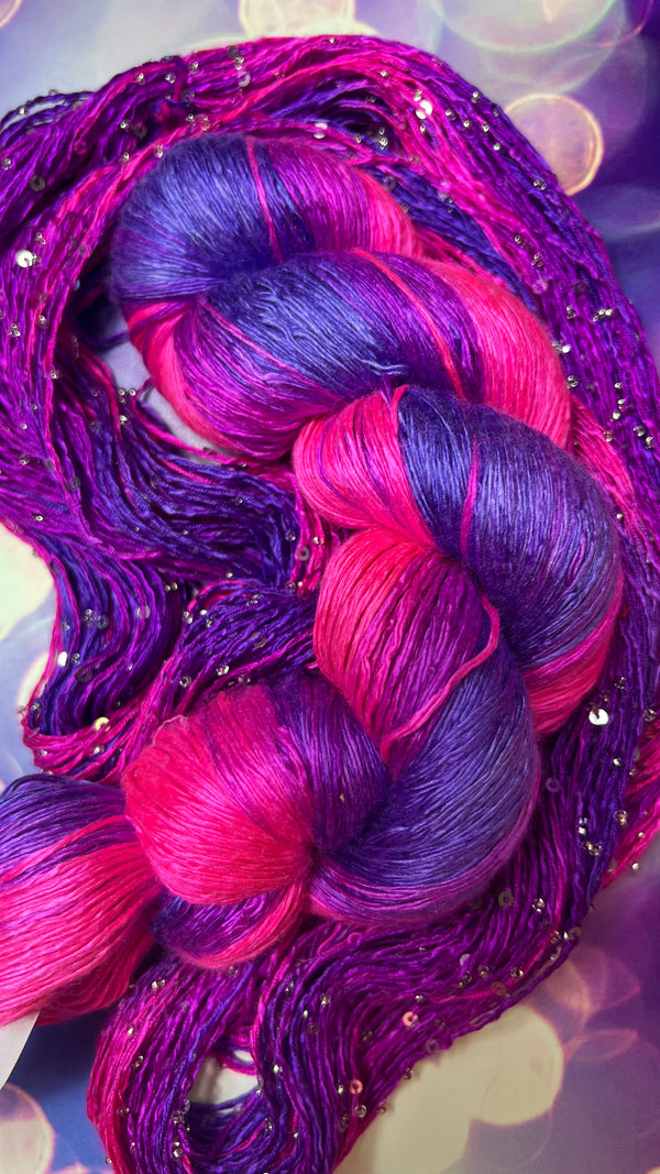 Artyarns - Inspiration Club - July 2025 - Purple Sunset Shawl Kit