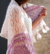 Ethereal Glow Stole from Pope Vergara (Non Glitter Mohair Version)
