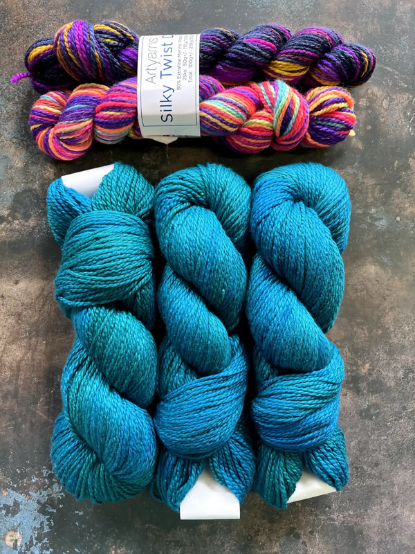 ARTYARNS- Kit - Silky Twist Duo Sweater Kit