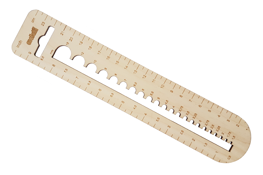 Addi Needle Gauge - addiCalibro set