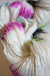 Luxurious Artyarns Ensemble Light cashmere yarn in F Series colors, showcasing soft, multi-fiber strands in vibrant shades.