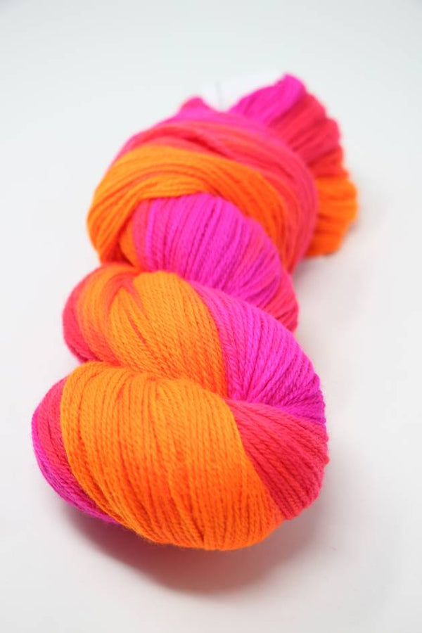 Artyarns | Merino Cloud Ombre Collection | Unraveled Neons Shawl Kit