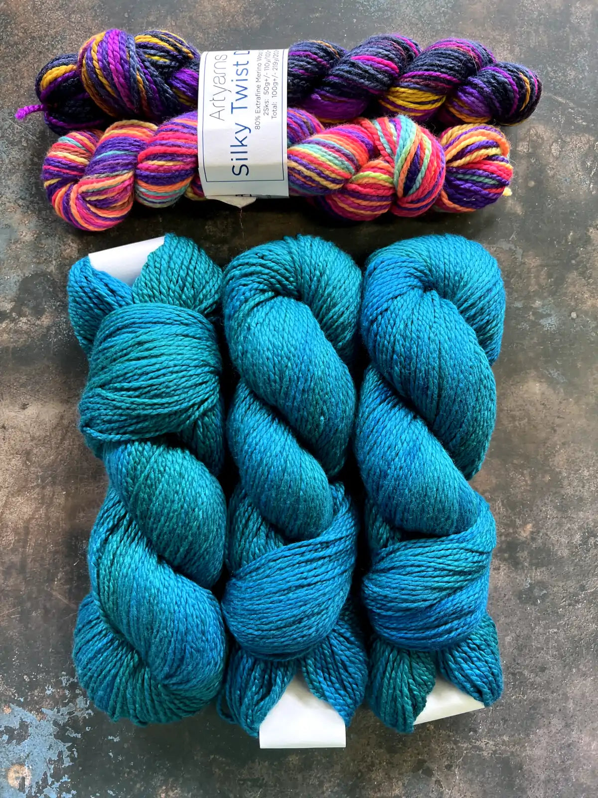 ARTYARNS- Kit - Silky Twist Duo Sweater Kit