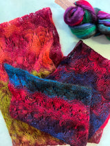 Artyarns | Silk Mohair 2 Ply Fingering | Horseshoe Wrap Shawl Kit