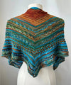 Artyarns Inspiration Club January 2024 Moraine Lake Shawl Kit featuring soft merino cloud yarn for knitting or crocheting.