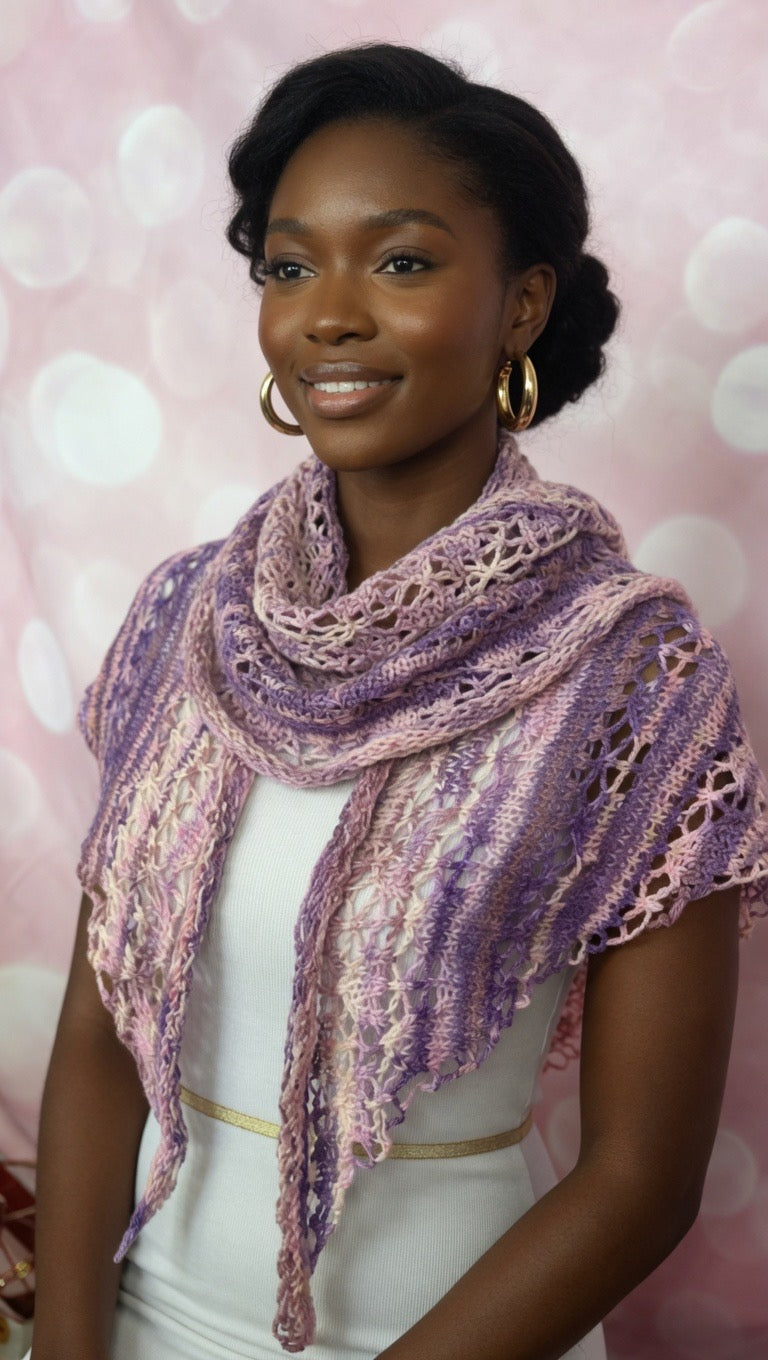 Artyarns Kit - Butterfly Garden Shawl - Local Yarn Store Day 2026