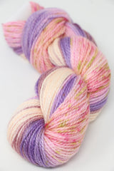 Artyarns Merino Cloud yarn in Butterfly Garden color, soft and vibrant fiber ideal for knitting or crochet projects.