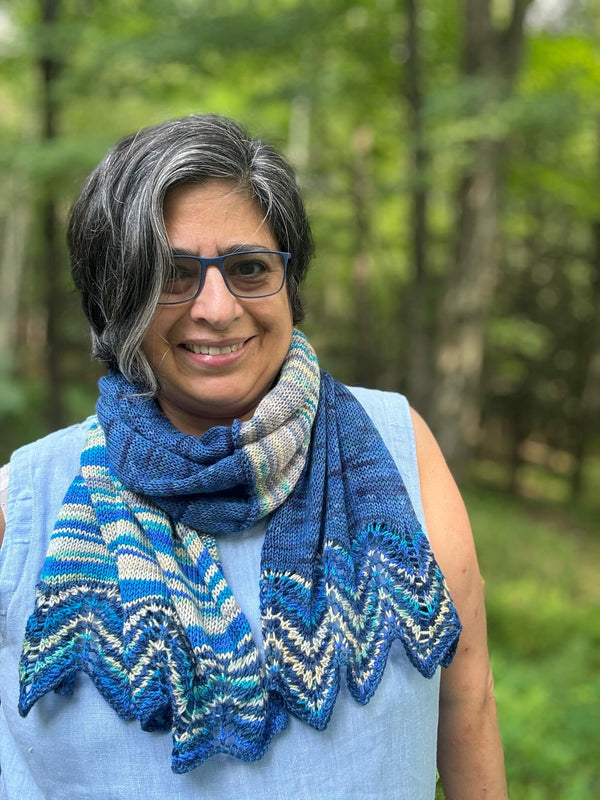 Artyarns | Inspiration Club September 2024 | Chaka Salt Lake Poncho/Wrap Kit