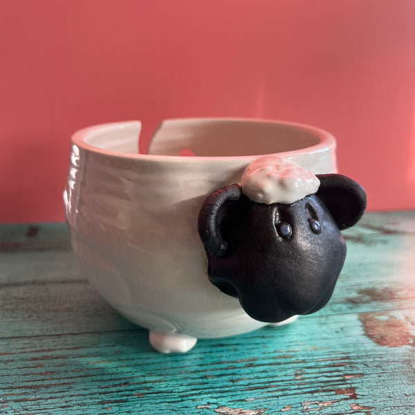 Handmade Ceramic Yarn Bowls from Pawley Studios