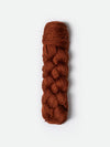 Blue Sky Fibers Metalico alpaca yarn in soft blue color, showcasing the textured fiber and metallic sheen.