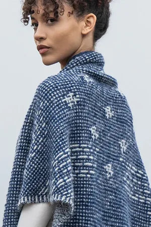 Blue Sky Fibers | Prairie Alpaca & Metalico | Festive Nights Shawl Kit (As Shown)