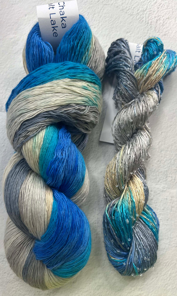 Artyarns - Inspiration Club - September 2024 - Chaka Salt Lake Shawl Kit