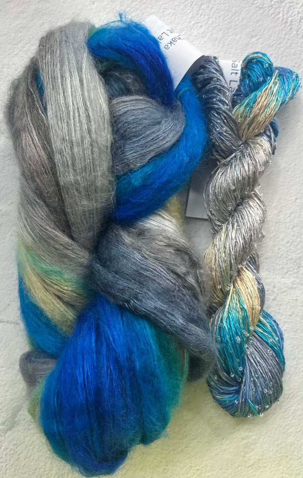 Artyarns - Inspiration Club - September 2024 - Chaka Salt Lake Shawl Kit