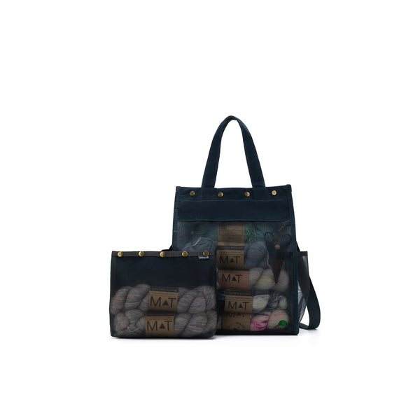 Della Q | Makers Collection | Tall Mesh Tote