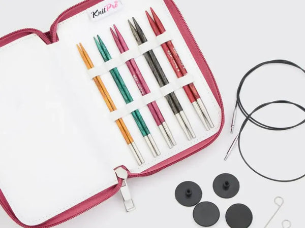 KnitPro (Knitters Pride) Dreamz | Interchangeable Needle Sets | Normal 5" Starter Set (5 Sizes)