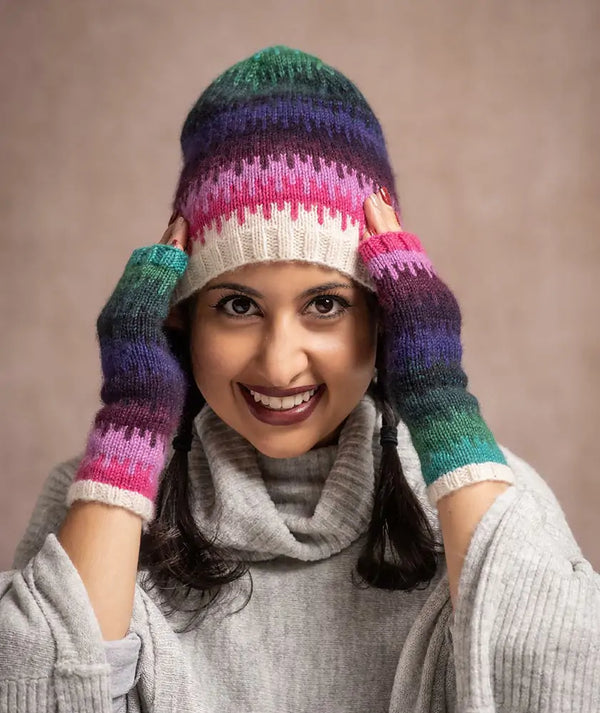 Jade Sapphire - Kits - Coloring Box - Drip Hat & Mitts (4 Ply)