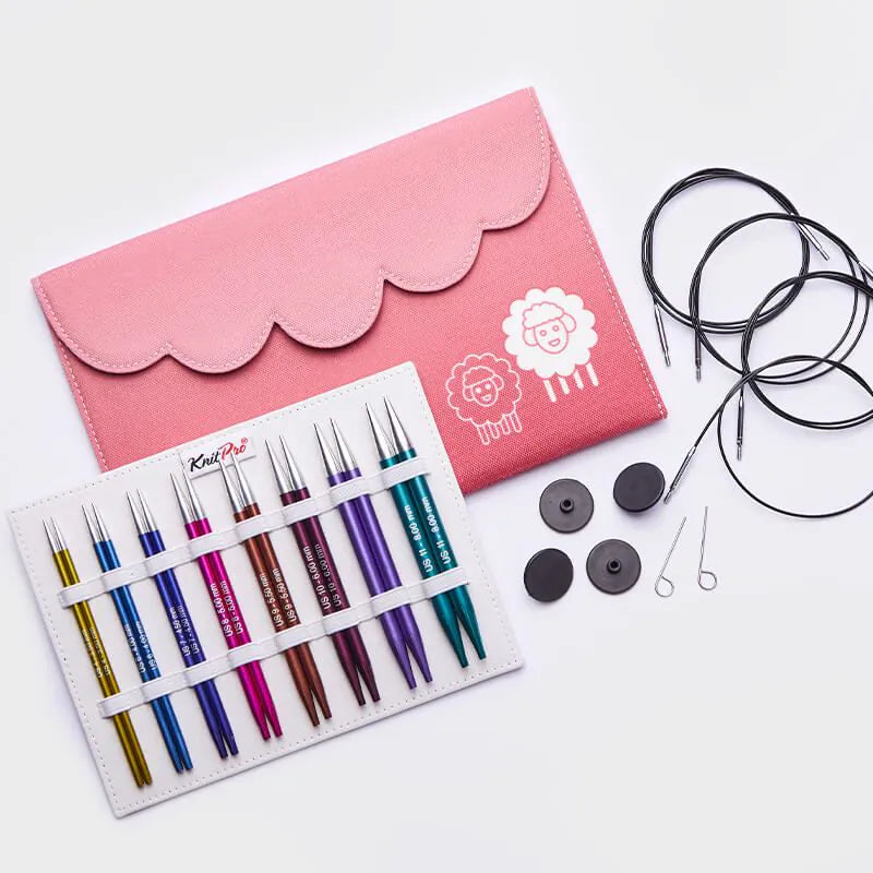 Knitpro - Zing Interchangeable Deluxe set - 5" Tips (47424)
