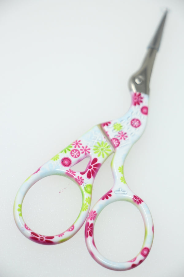 Fab Pop Floral Embroidery Scissors