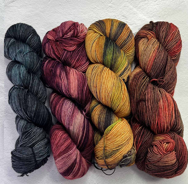 Knit Kits | Tivoli Yarns | Merino Sock | Mackenzie Mitts