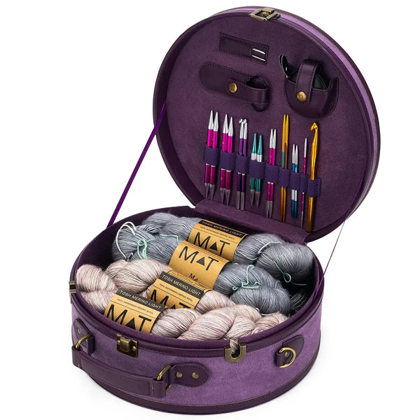 Della Q - Makers Hat Box Knitting Case (Deal)