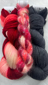 Artyarns | Inspiration Club September 2025 | Ixora Blossoms Shawl Kit
