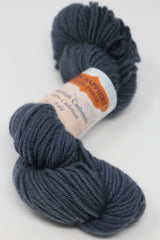 Blue Jade Sapphire 8 ply cashmere yarn ball, soft and luxurious cashmere fiber from Jade Sapphire Cashmere.