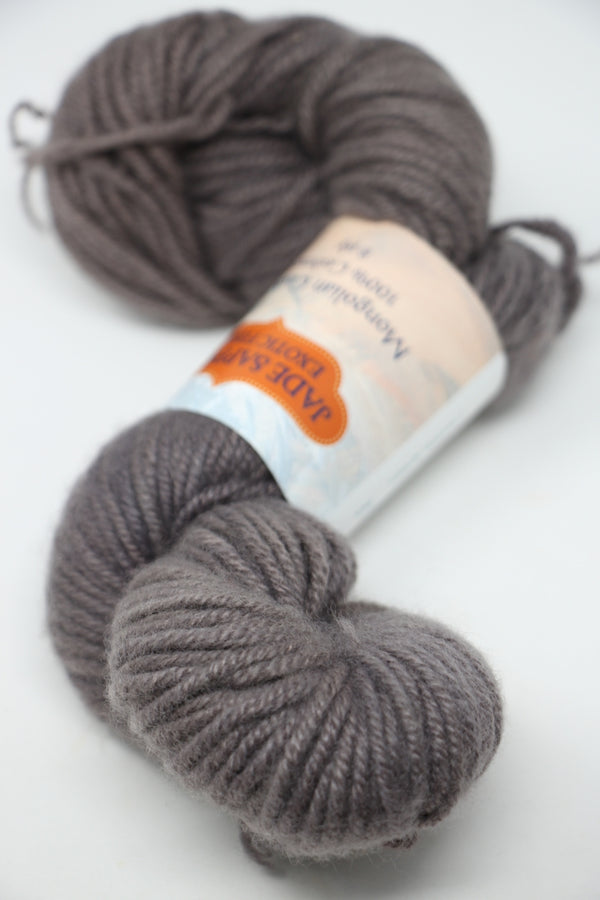 Jade Sapphire Cashmere 8 Ply Cashmere Yarn in teal leaves color, showcasing soft, high-quality yarn fibers.