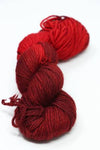 Red Dahlia Jade Sapphire Zageo 6 Ply Cashmere yarn ball showcasing soft, luxurious cashmere fiber for knitting or crafting.