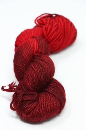Red Dahlia Jade Sapphire Zageo 6 Ply Cashmere yarn ball showcasing soft, luxurious cashmere fiber for knitting or crafting.