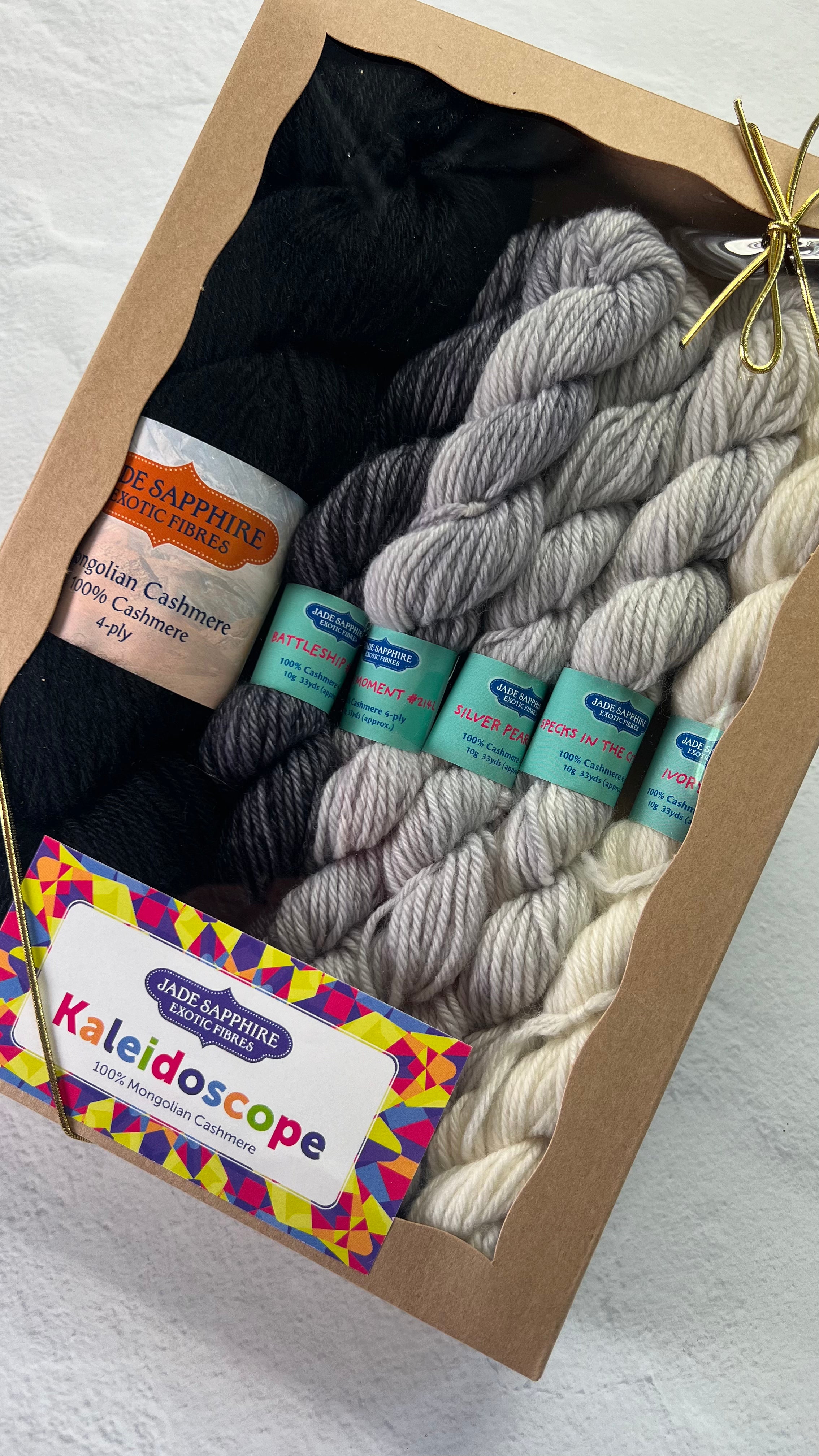 Jade Sapphire | Kaleidoscope Kit | 4 Ply Cashmere