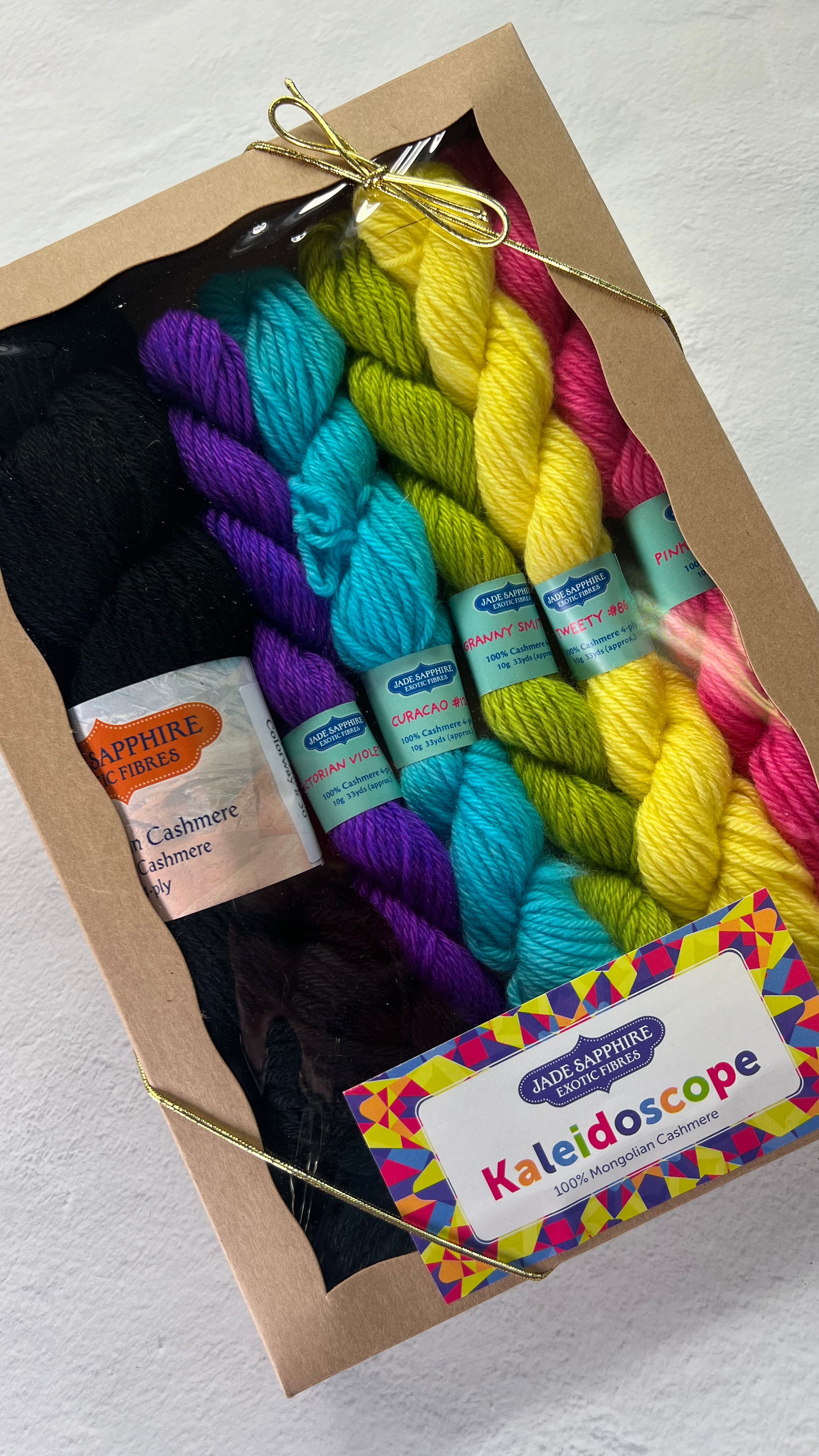 Jade Sapphire | Kaleidoscope Kit | 4 Ply Cashmere